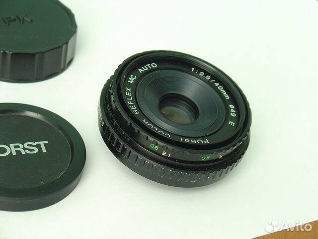 Блинчик Porst color reflex 40mm/2.5 для Pentax