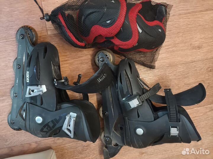 Роликовые коньки детские раздвижные