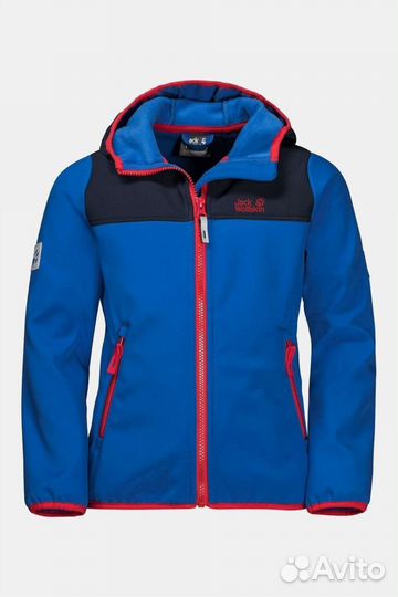 Jack Wolfskin fourwinds софшельная детская куртка