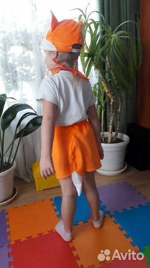 Костюм лисы на 3-5 лет