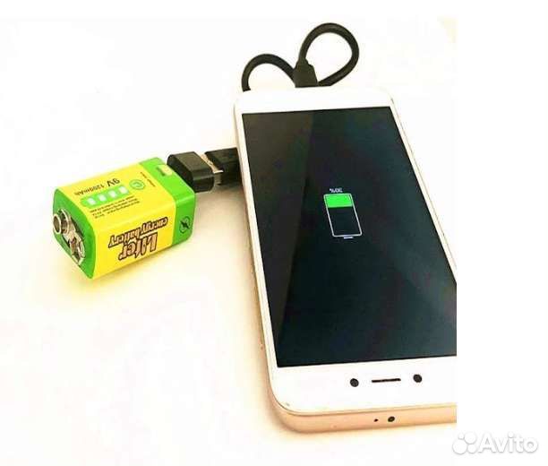 Перезаряжаемая батарейка типа 