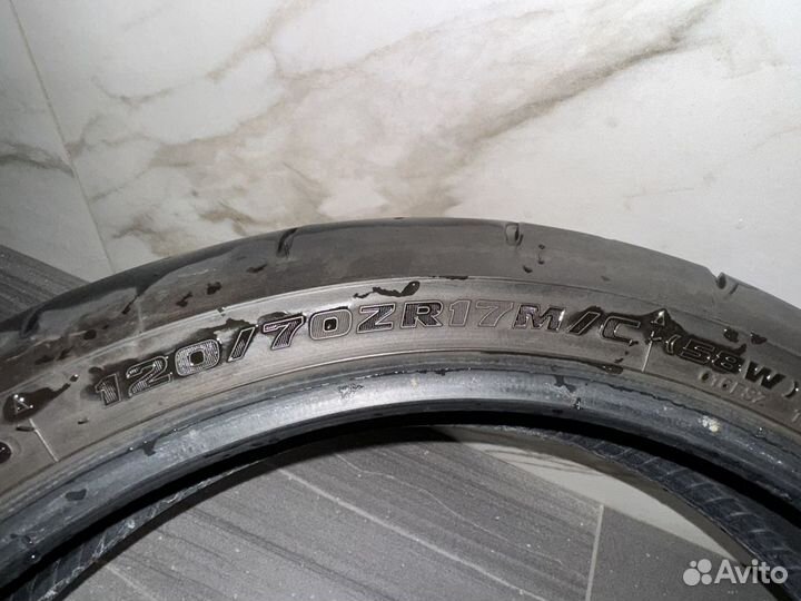 Шина bridgestone battlax bt016f pro 120/70/ZR17