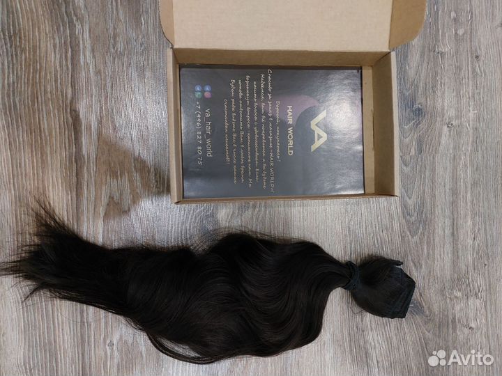 Биопротеиновые волосы на заколках