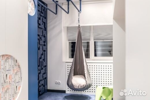 Подвесное кресло кокон Покачай-ка