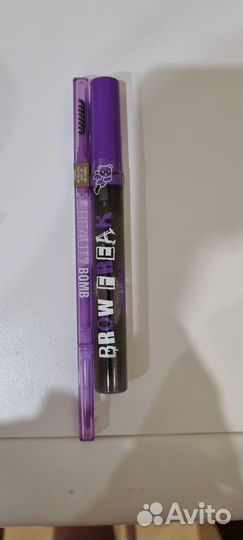 Гель и карандаш для бровей beauty bomb