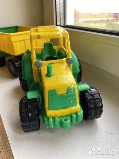 Трактор с прицепом Полесье игрушка