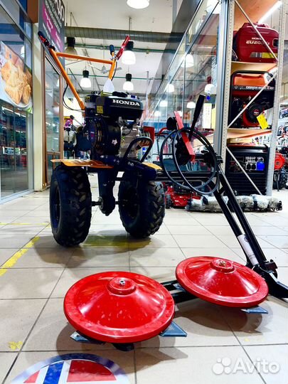 Роторная косилка к мотоблоку Салют