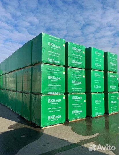 Газобетонные блоки 625*200*250