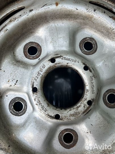 Диски штампованые 5 1/2 jx15х60