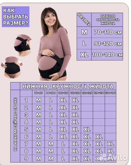 Бандаж для беременных и после родов