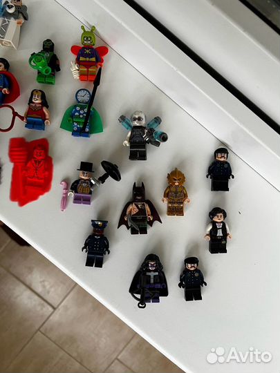 Lego Marvel и DC Марвел дс минифигурки