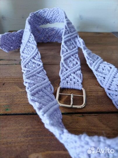 Пояс плетеный 