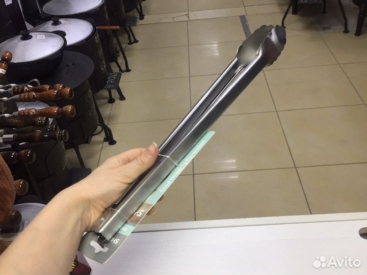 Щипцы 40 см нержавейка