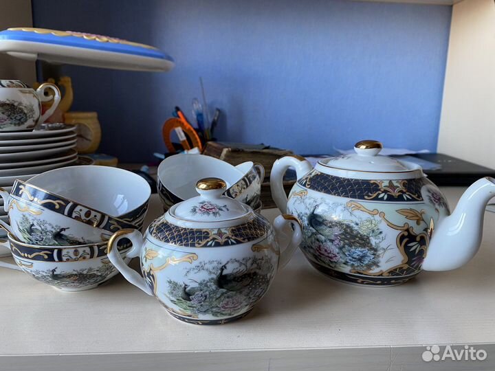 Набор столовой посуды фарфор 22 предмета