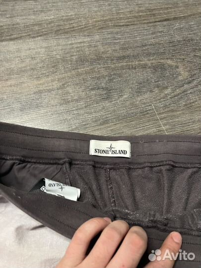 Stone island шорты canvas placato оригинал