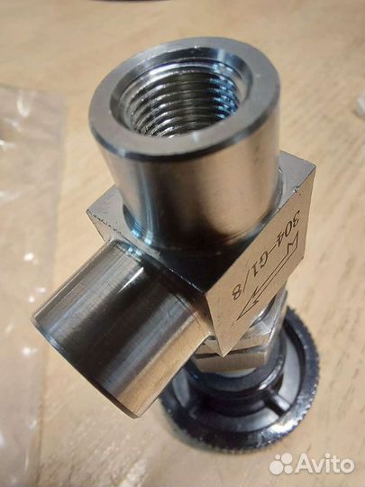 Кран игольчатый нерж 1/8 новые