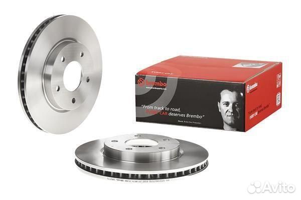 Диск тормозной передний Brembo, 09B64710