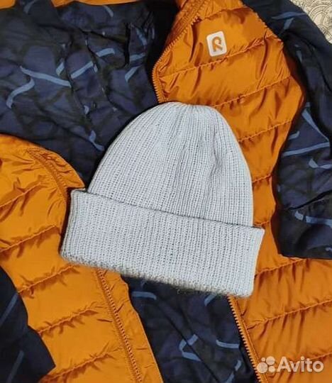 Шапка кашемир ручная работа двусторонняя новая