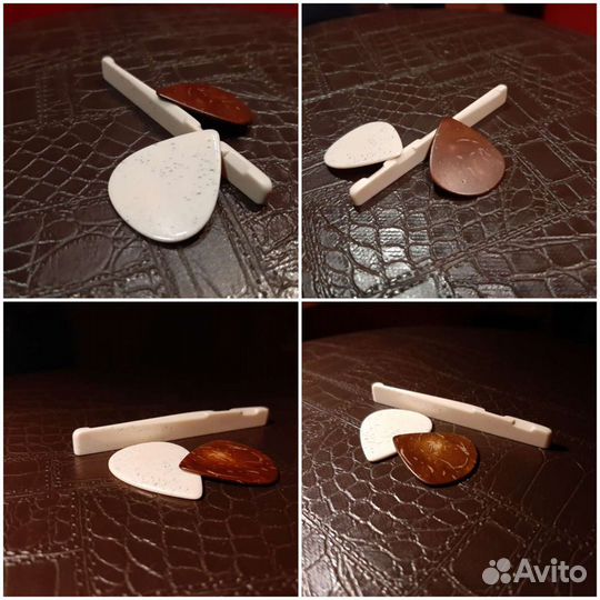 Медиаторы и порожки ручной работы из кости