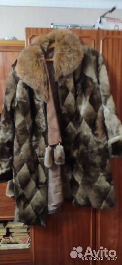 Шуба мутоновая 48 50 размер