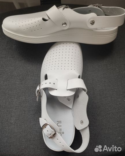 Сабо, натуральная кожа 38 размер