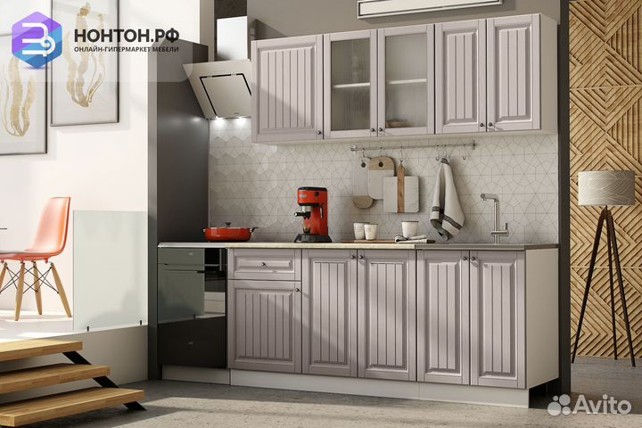 Кухня Хозяюшка 1.8 м мускат