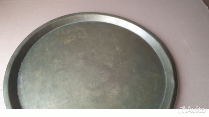 Поднос под самовар старинный Кольчугина