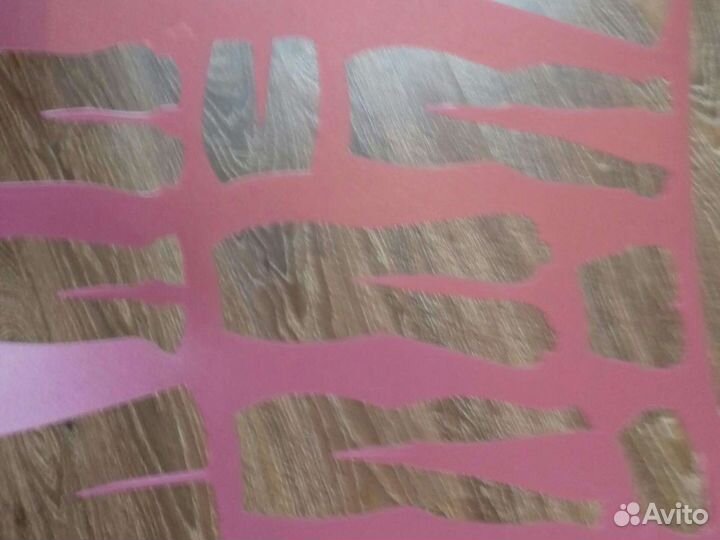 Трафарет кукольной одежды