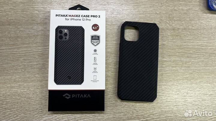 Чехол Pitaka для iPhone 12 pro оригинал