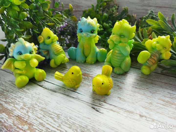 Звери из ароматного мыла ручной работы