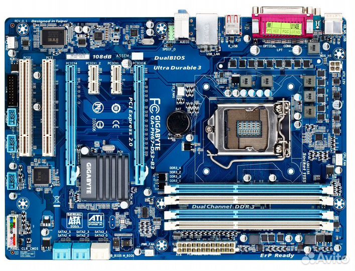 Gigabyte PH-67-DS3-B3 LGA1155