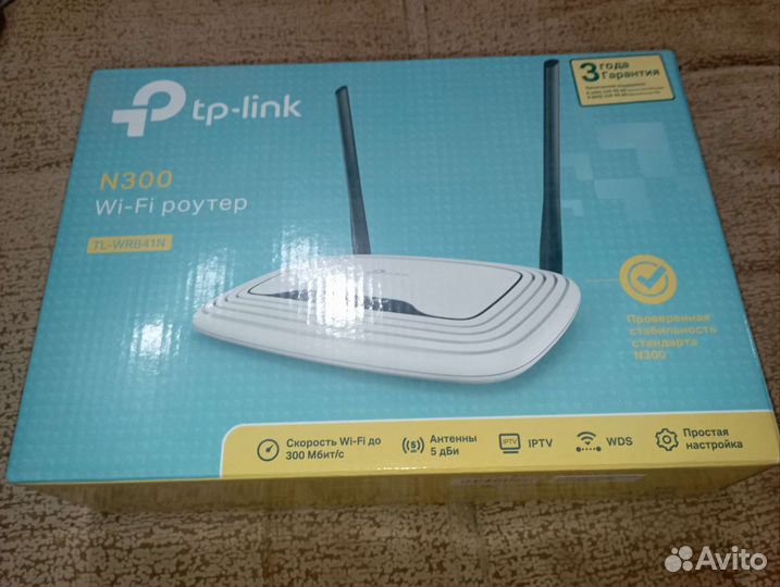 Wifi роутер tp-link N300