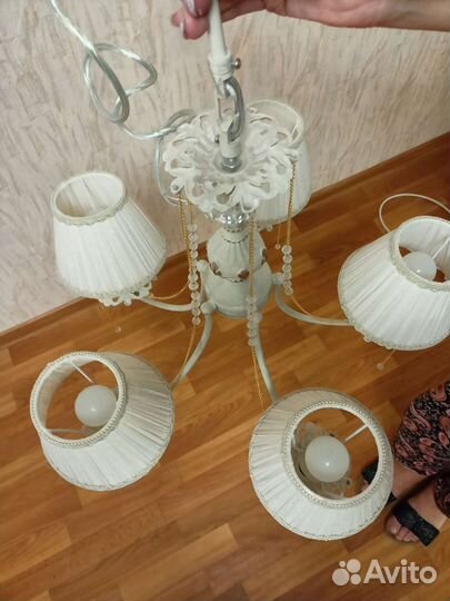 Люстра потолочная бу