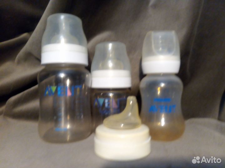 Бутылочки для кормления Avent пакетом