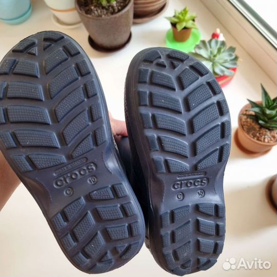 Сапоги резиновые crocs на мальчика