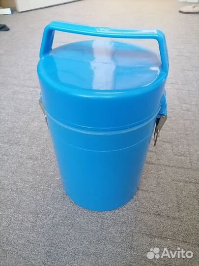 Термос для еды с тремя контейнерами, новый