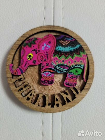 Магнит Тайланд брелок для ключей слон Thailand