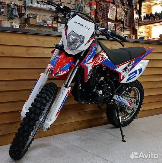 Мотоцикл Кроссовый Motoland RZ 200