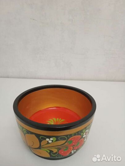 Деревянная посуда хохлома