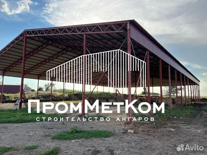 Возведение ангаров навесов складов