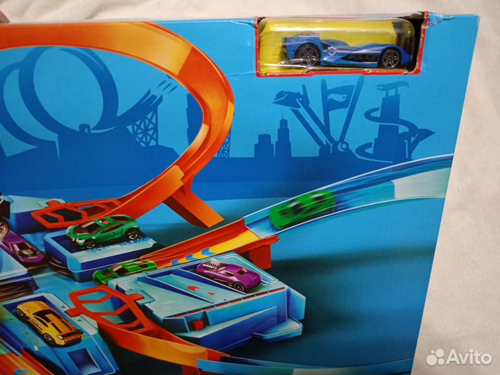 Hot Wheels Экшн автотрек Перекрест столкнов DTN42