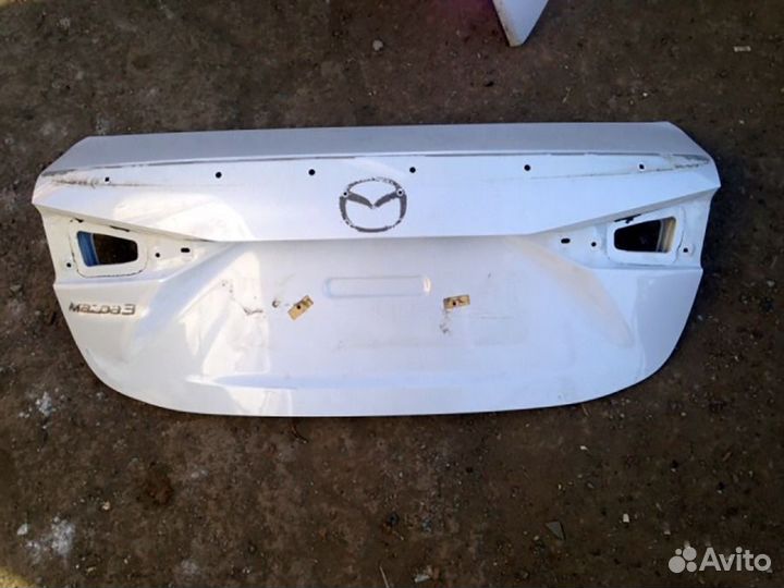 Крышка багажника, багажник Мазда 3 Седан 2013