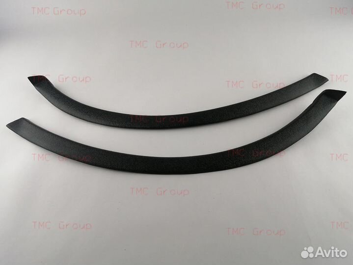 Защита кромки задних арок Chevrolet Niva Bertone