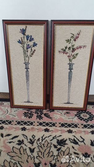 Картина гобелен парные