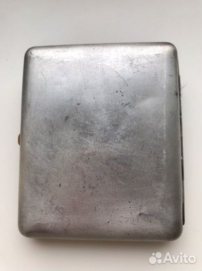 Портсигар «памятник Пушкину»