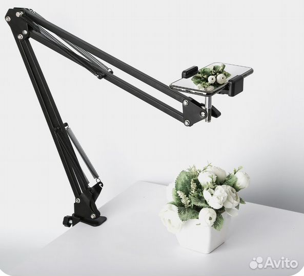 Штатив к столу для съёмки на телефон +пульт
