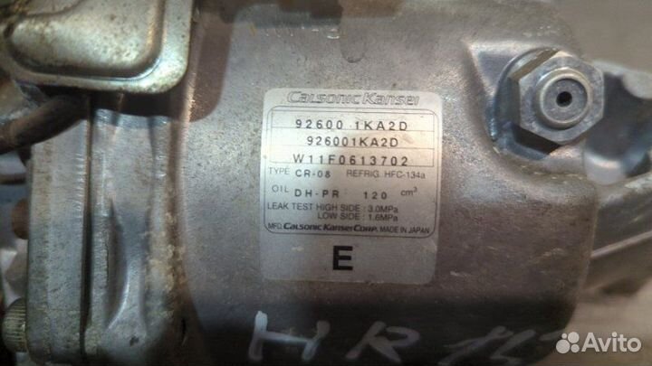 Компресор кондиционера Nissan Cube Z12 HR15DE 2011