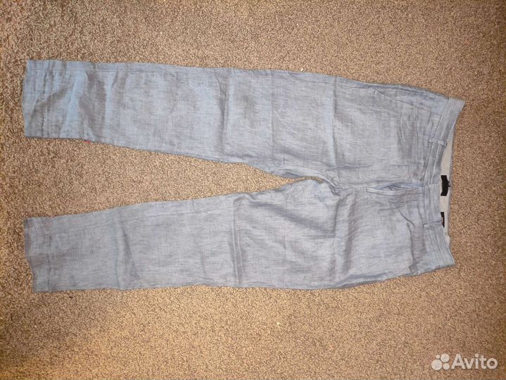 Брюки льняные мужские