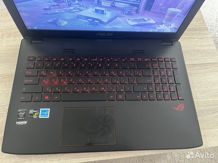 Игровой ноутбук asus rog