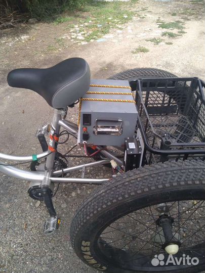 Трехколесный Электрофэтбайк